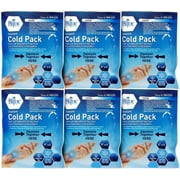 Med Pride 24-Pack Instant Cold Packs, 6x9 Inch Disposable Ice Packs for Pain Relief, Swelling and First Aid Kits