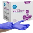 thumbnail image 1 of MEDPRIDE Nitrile Gloves Powder-Free Disposable Gloves – Blue, Small, 1000-Pack, Durable Latex Free Non-Slip Hand Protection for Medical, Cleaning & Food Prep, 1 of 7