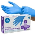 thumbnail image 1 of MED PRIDE Nitrile Vinyl Gloves – Non Latex Gloves, Powder-Free, Rubber-Free Disposable Medical Gloves for Cleaning, Cooking & Exams, Medium, 100-Pack, 1 of 5