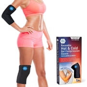 MEDPRIDE Gel Hot Cold Pack Compression Sleeve - rated 4.7 stars from 25 reviews