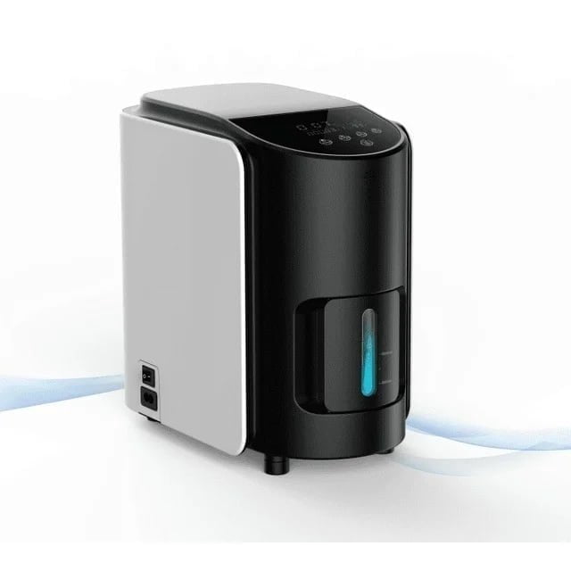 MEDRIS 2 in 1 Por/Table with full part Oxygen Machine-Ac adapter for Home Use Accessories, 1-7L/min