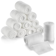 MEDca 12-Pack Gauze Bandage Rolls, 2 inch x 4.1 Yards, Medical Grade