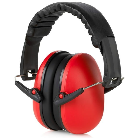 MEDca Adjustable Noise Reduction Earmuffs - Lightweight Hearing Protection