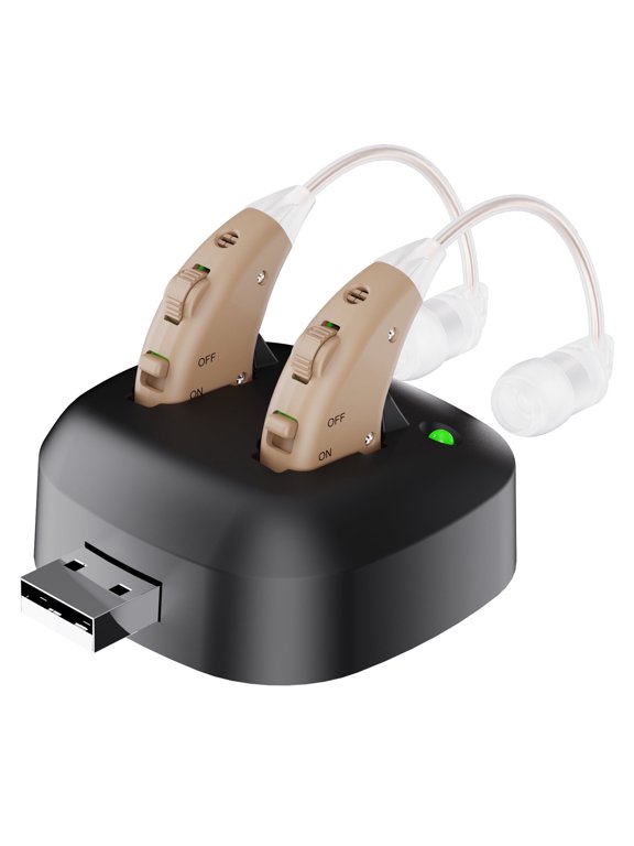 BTE Hearing Multicolor Hearing Amplifier Behind the Ear Set