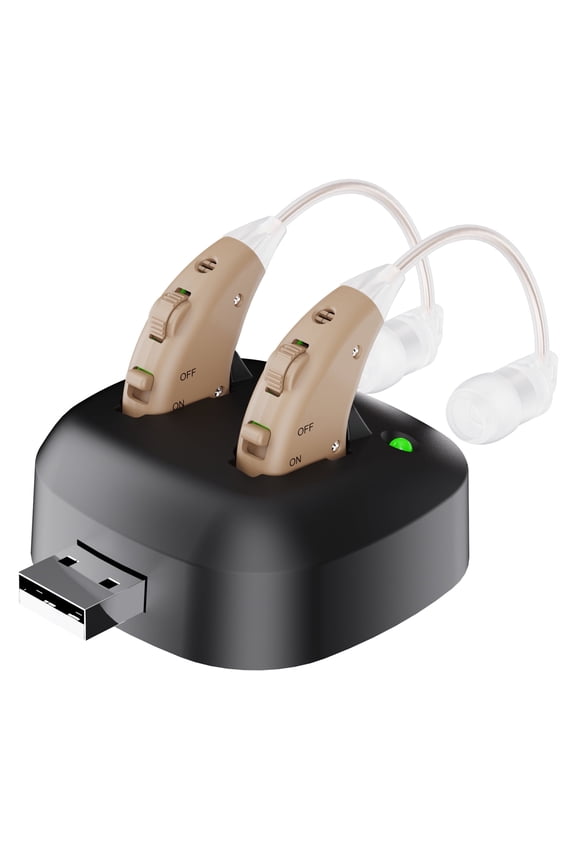 BTE Hearing Multicolor Hearing Amplifier Behind the Ear Set