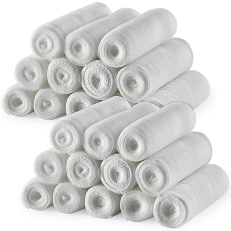 MEDca Bandage Rolls 24 Count, 3" x 4.1 Yds Medical Grade Gauze