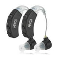 thumbnail image 1 of MEDca Behind the Ear Sound Amplifier BTE Hearing Ear Amplification Device - Black, 1 of 10