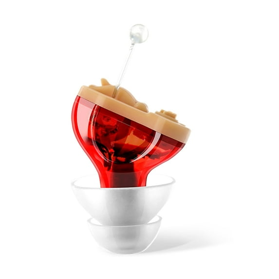 MEDca Digital Hearing Multicolor Mini Sound Enhancer Amplifier - Red Color