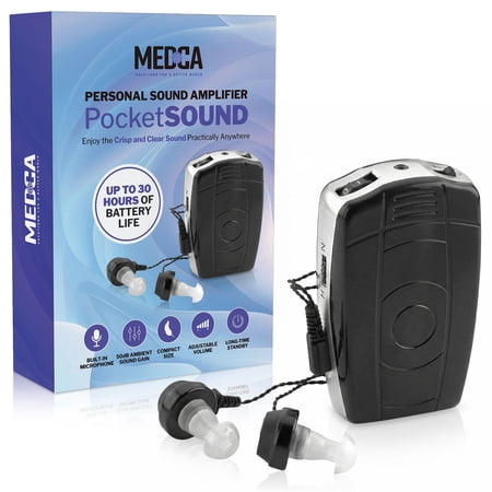 MEDca Digital Personal Sound Voice Multicolor Amplifier Single Ear Double Ear Headphone