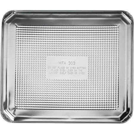 MEDca Foil Oven Aluminum Liner 18.5 x 15.5 inch Food Wraps Set of 10
