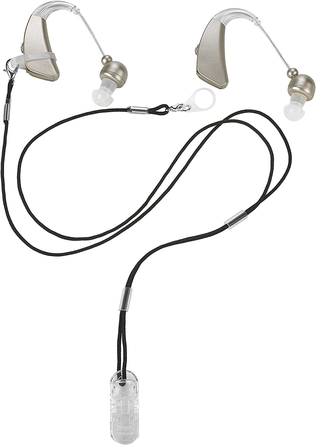 MEDca Hearing Aid Clip Protective Holder Sound Amplifiers Multicolor