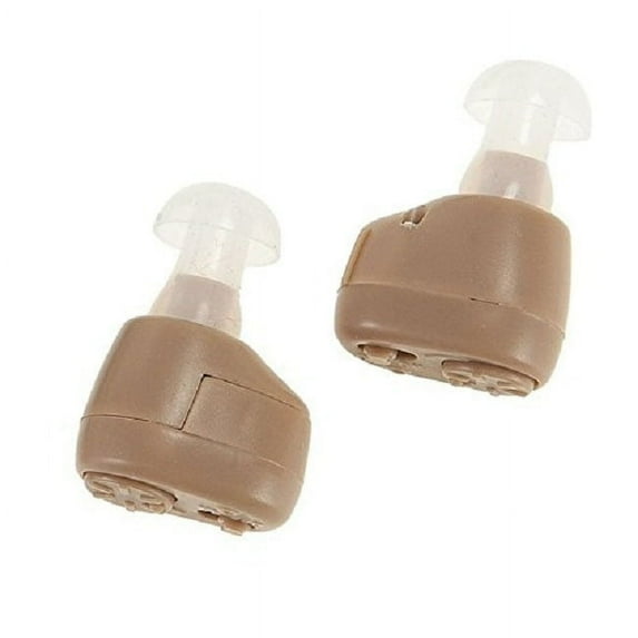 MEDca ITC Hearing Amplifiers, 2 Pcs, Lightweight, Digital Volume Control