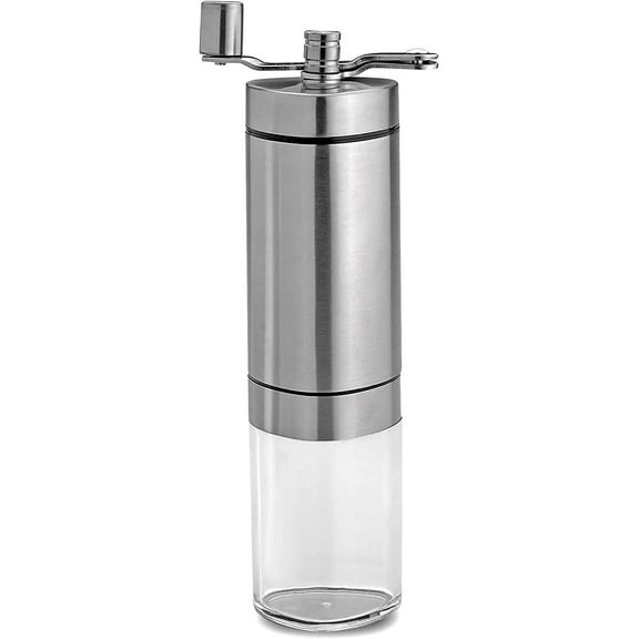 MEDca Manual Pill Grinder - Travel Size Stainless Steel Pill Crusher, 1 Pack