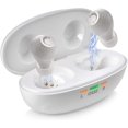 thumbnail interactive-video image 1 of Pyle Digital Hearing Assistance Aid Amplifier – Rechargeable Mini In-Ear (PHLHA56) Brown, Right Ear 1 of 5