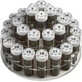 thumbnail image 1 of MEDca Monthly Pill Bottle Organizer - 31 Child-Proof Bottles, Acrylic Base, 1 of 9