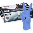 thumbnail image 1 of MEDca Nitrile Exam Gloves - 100 Count Box Disposable Non-Sterile Gloves, Non-Powder Rubber - Blue, 1 of 7