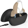thumbnail image 1 of MEDca Pair Rechargeable Digital Hearing Aids Amplifier, Hearing Aids For Seniors, Beige, 1 of 10