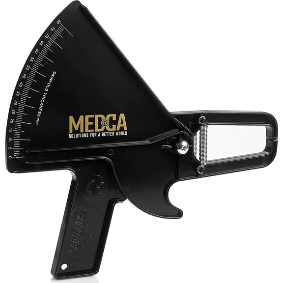 MEDca Pro Body Skin Caliper - Handheld BMI Measuring Tool
