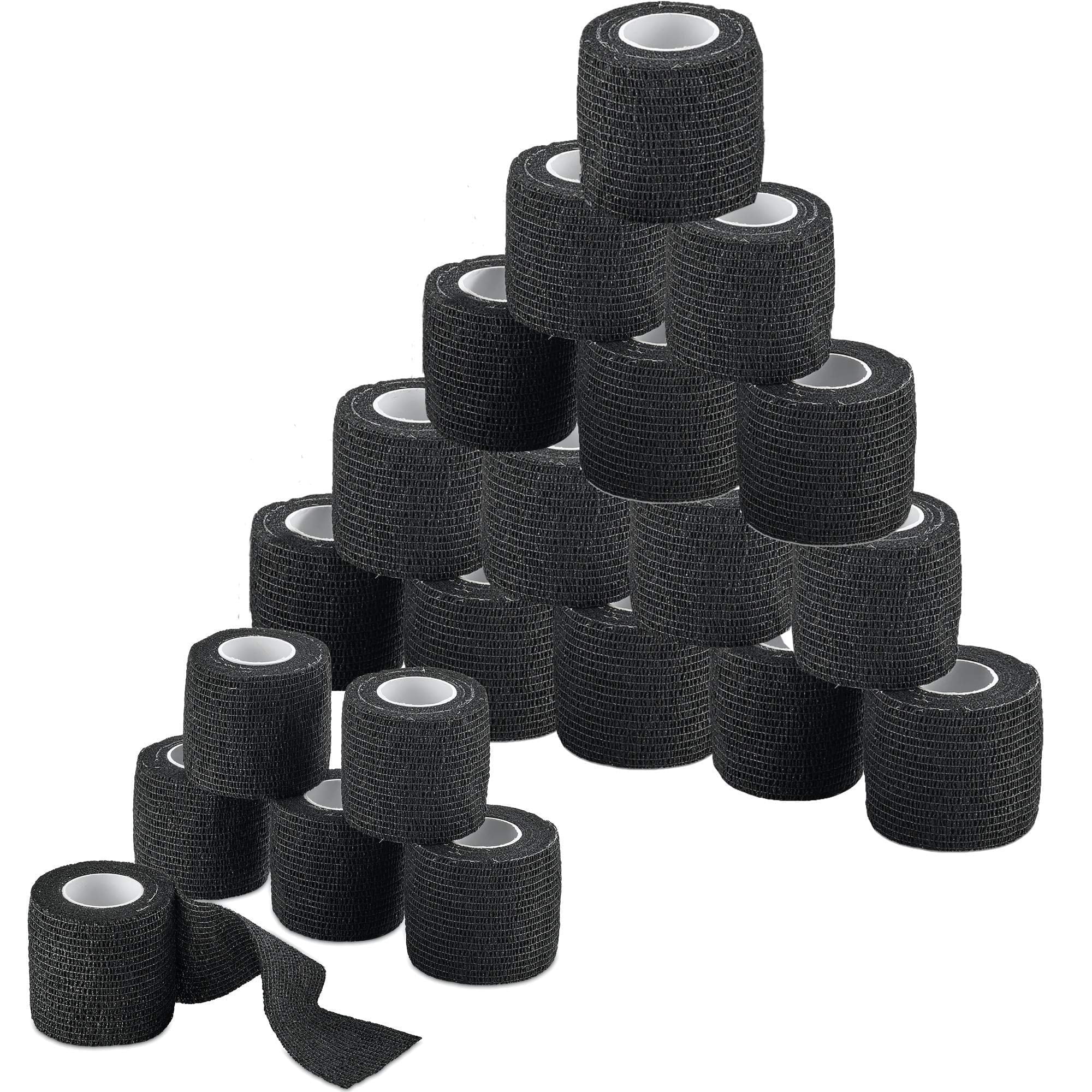MEDca Self-Adherent Cohesive Medical Sports Tapes Bandage 24 Roll - Athletic