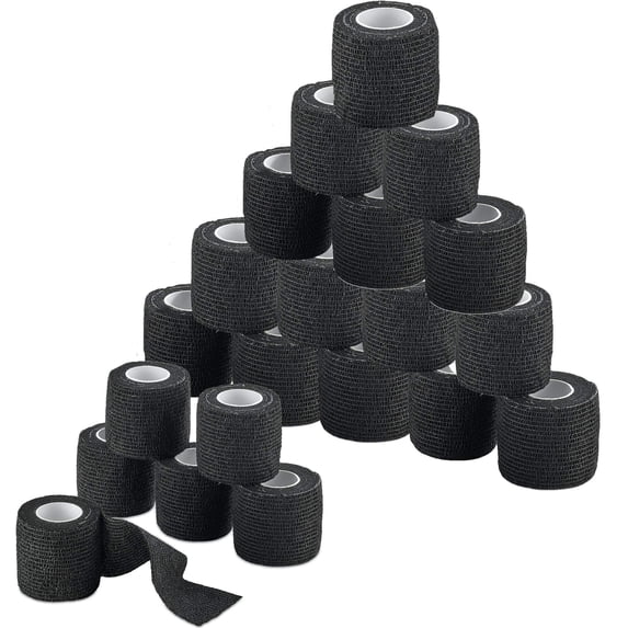 MEDca Self-Adherent Cohesive Medical Sports Tapes Bandage 24 Roll - Athletic