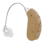 MEDca Small Personal Sound Amplifier with 6 Dome Tips, 1 USB Dock, 1 Adapter, 1 Manual