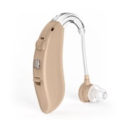 MEDca Small Rechargeable Digital Hearing Amplifier with 3 Earplugs, Multicolor