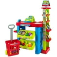thumbnail image 1 of MEDca Supermarket Adventure: Plastic Toy Shopping Cart & Cook Play Set for Boys & Girls, 1 of 9