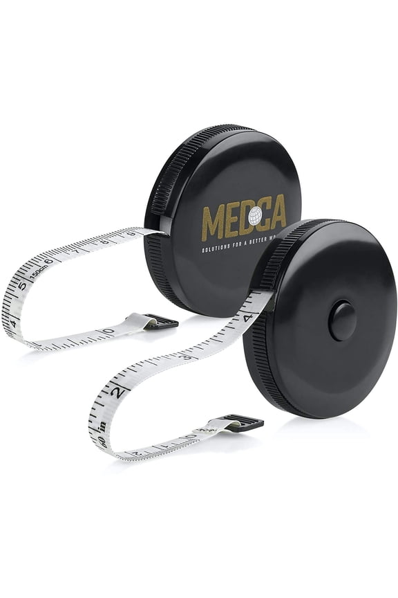 Tape Measure for Body Measuring Tape, (Pack of 2) Dual Sided inch and cm