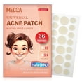 thumbnail image 1 of MEDca Universal Pimple Acne Patch Absorbing Cover 2 Sizes, All Skin type - 36 Pack, 1 of 9
