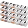 thumbnail image 1 of MEDca 7-Day Pill Organizer, Weekly Medicine & Vitamin Storage Case, 4 Pack, 1 of 7