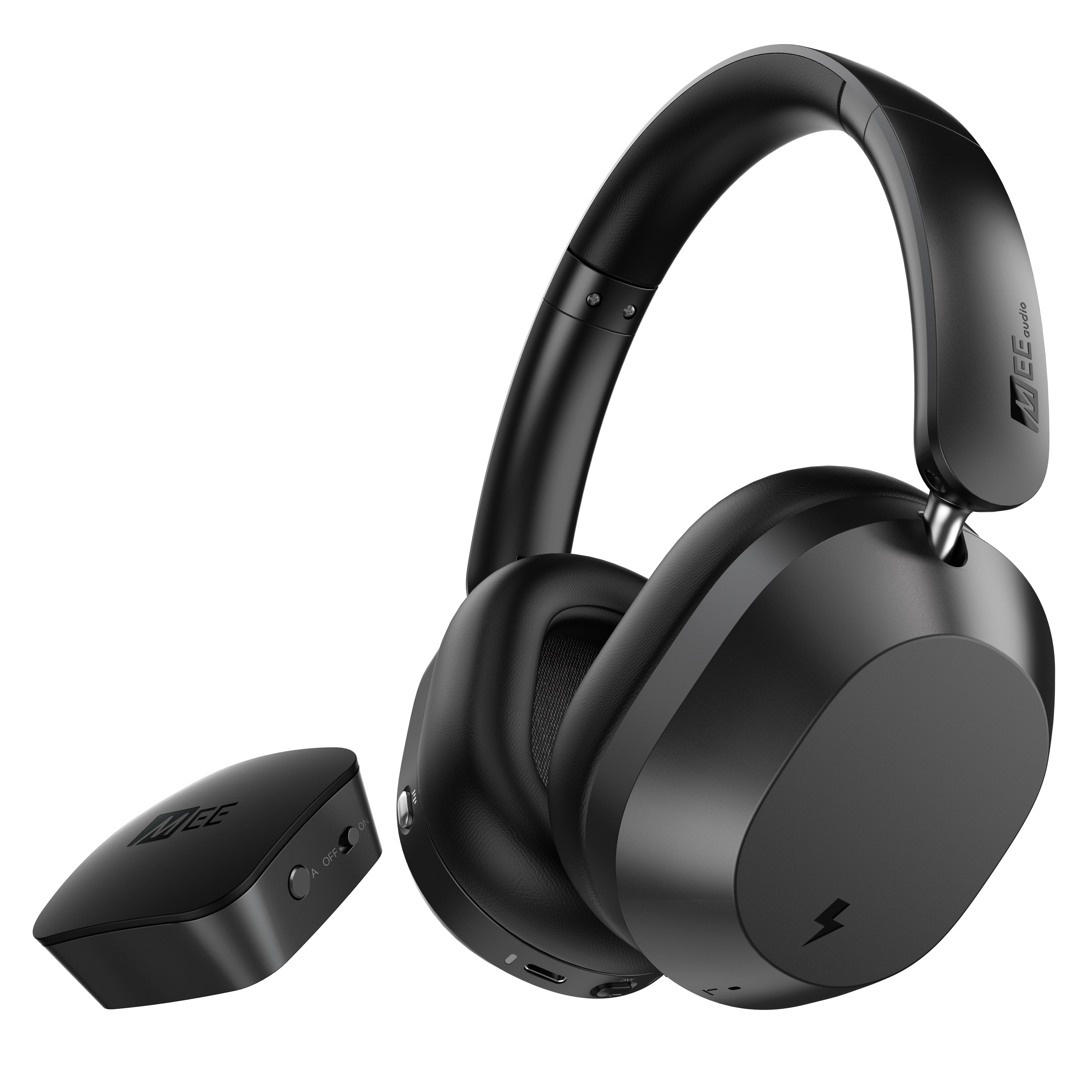 MEE audio Cinema 3D ANC Wireless TV Headphones with Bluetooth Audio Transmitter for All TVs (T1CMA3D)