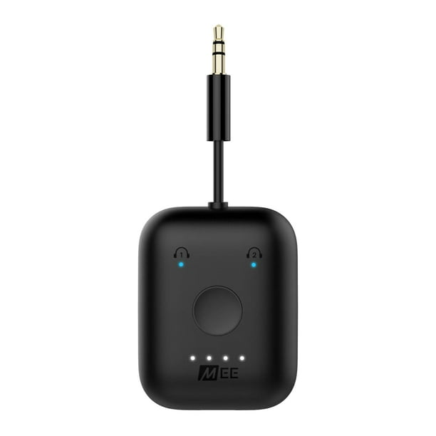 MEE audio Connect Air inFlight Bluetooth Wireless Audio Transmitter Adapter for up to 2 AirPods