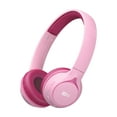 thumbnail image 1 of MEE audio KidJamz KJ45BT Kids Bluetooth Headphones Safe Listening for Girls, Children with 85dB Volume-Limiting,  Wireless Headphones for School, Tablet (Pink), 1 of 9