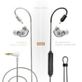 thumbnail image 1 of MEE audio M6 PRO Musicians' In-Ear Monitors Wired + Wireless Combo Pack w/ Cable + Bluetooth Adapter (Clear), 1 of 10