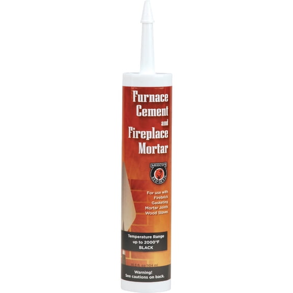 Meeco's Red Devil Furnace Cement and Fireplace Mortar