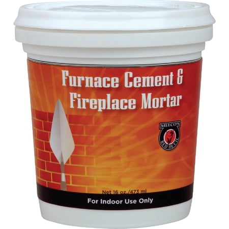 MEECO'S RED DEVIL 1352 High Temperature Silicate Cement 8 fl oz