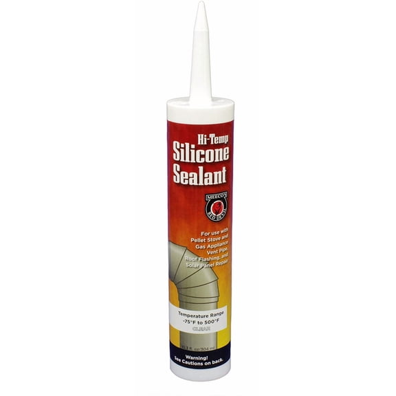 MEECO'S RED DEVIL 601C Silicone Sealant, Clear