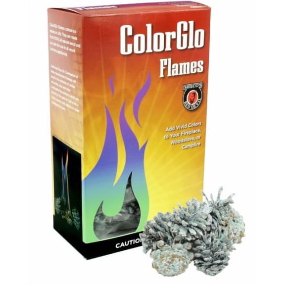 Meeco's Red Devil ColorGlo 1 Lb. Color Flame Cones 88110