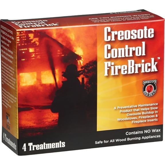 MEECO'S RED DEVIL Creosote Control Firelogs (4 Pack)