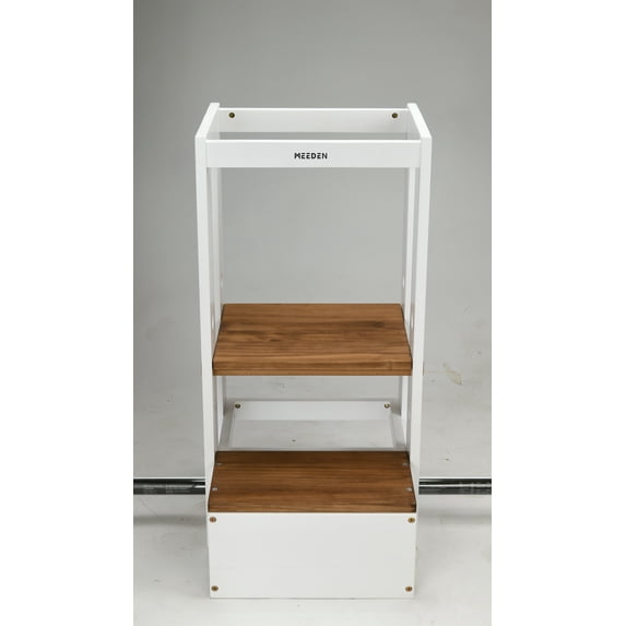 MEEDEN Step Stool Height Adjustable with Anti-Slip Protection