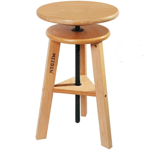 MEEDEN Wooden Drafting Stool/Chair, Adjustable Height Art Stool