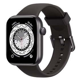 MEEHHEY Smart Watch for Men Women, Activity Tracker with Intelligent Reminders and Phone Calls, 1.83" Full Touch Screen Smartwatch with 140+ Sports Modes for Android and iOS, Black
