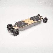 MEEPO Bamboo Series Off-Road All Terrain Electric Skateboard, Ultra-Long 20-31 Miles Range Mountain Board, Highest 28-32 MPH Top Speed, Professional for Adult Riders