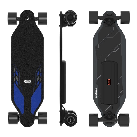 MEEPO Campus B1 Electric Skateboard with Remote, Top Speed Up to 15 Mph, 4 Speed Smooth Braking, Easy Carry Handle Design, Suitable for Adults & Teens