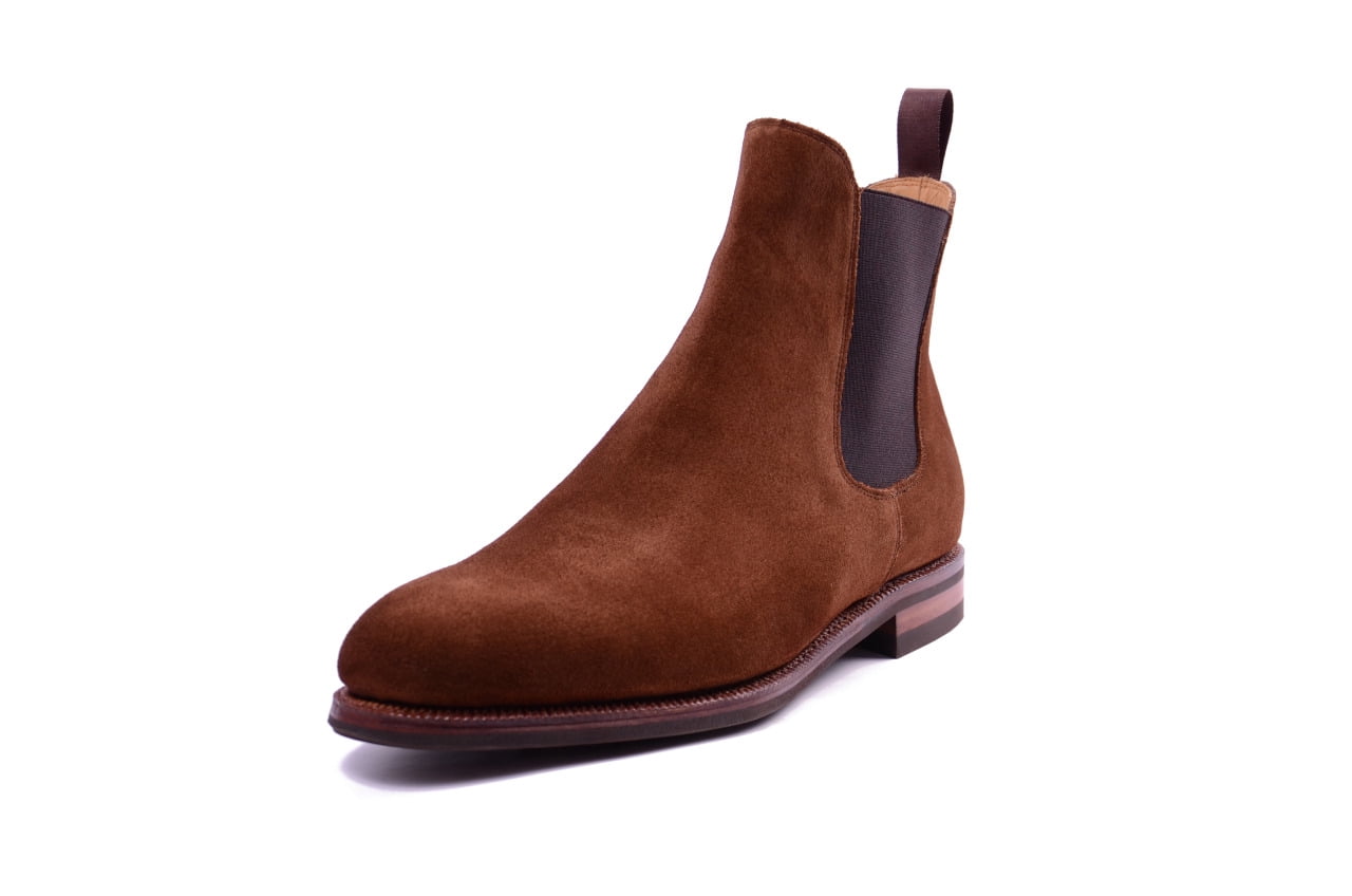 MEERMIN brown suede ankle pull on boots - Size 9.5 Review: Meermin Suede Chelsea Boot in Brown main image 3