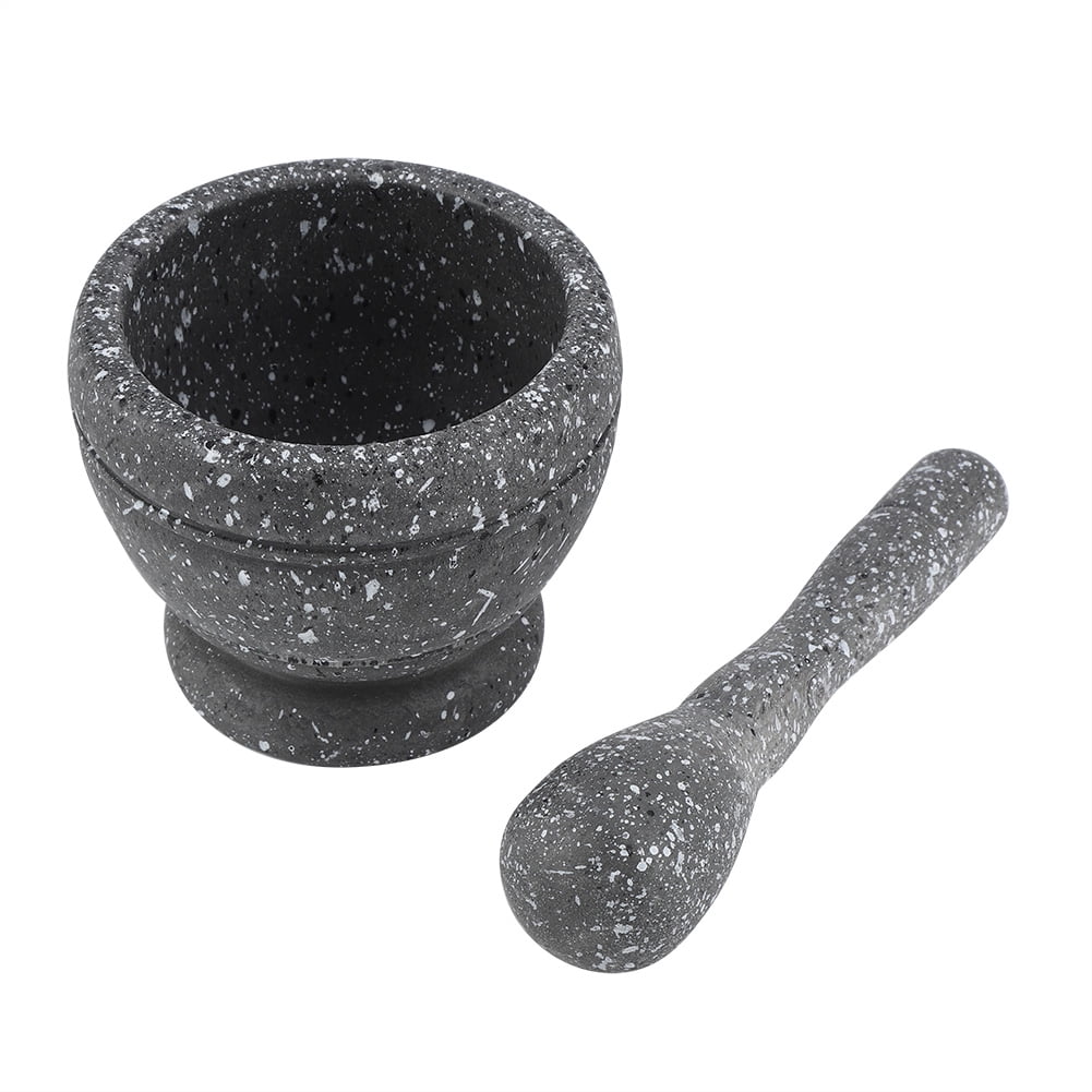 MEET Garlic Press, Premium Granite Grain Garlic Grinder, Non Slip Base