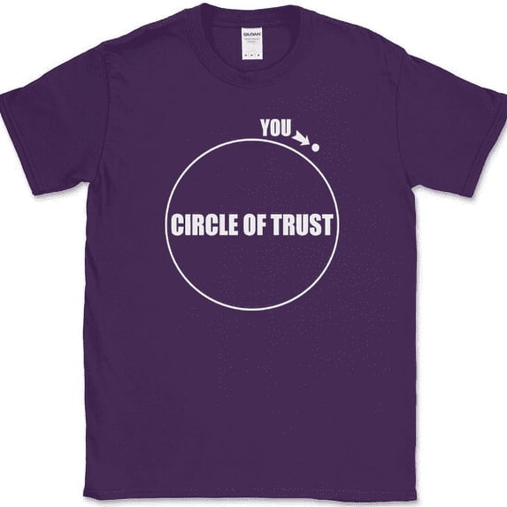 MEET THE PARENTS CIRCLE OF TRUST T-Shirt Funny Humor Movie Novelty Tee - Purple, XL