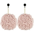 thumbnail image 1 of MEETSWEET Chenille Quick-Drying Towels & Hand Towels, 2-Piece Set, Pink, 1 of 8