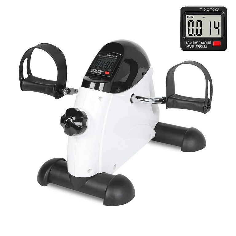 MEETWARM Pedal Exerciser Stationary Bikes for Seniors Under Desk