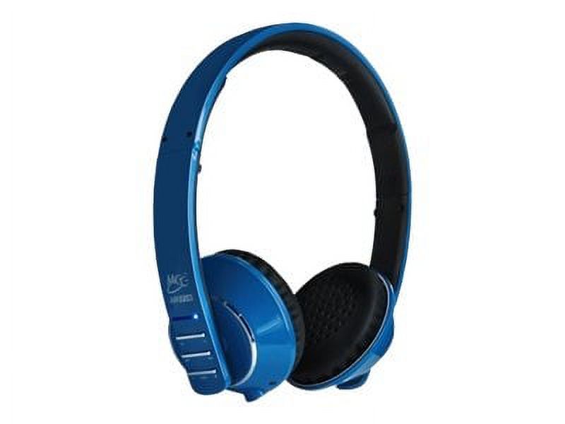 MEElectronics Air-Fi Runaway AF32 - Headset - on-ear - Bluetooth - wireless - blue - image 1 of 5